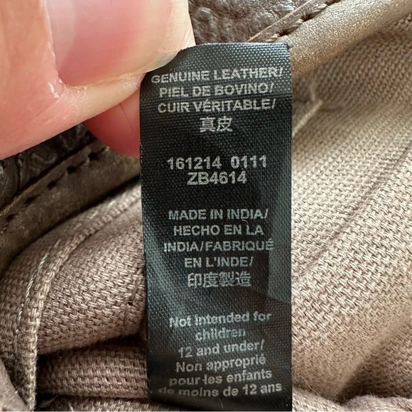 Fossil Long Live Vintage Leather Dr Bag Purse Satchel Brown Issue 54 Gold - Picture 6 of 13